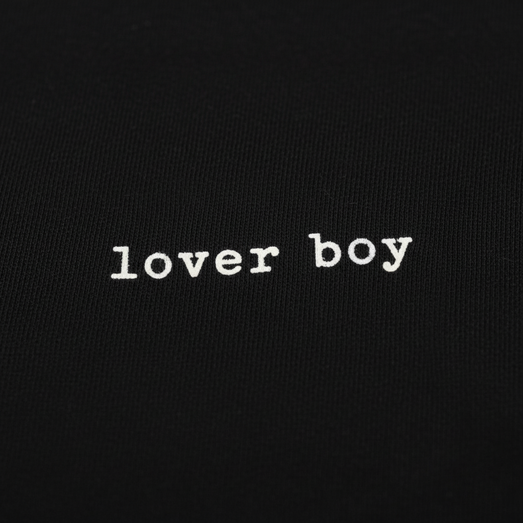 Lover Boy Classic Black - Print Detail